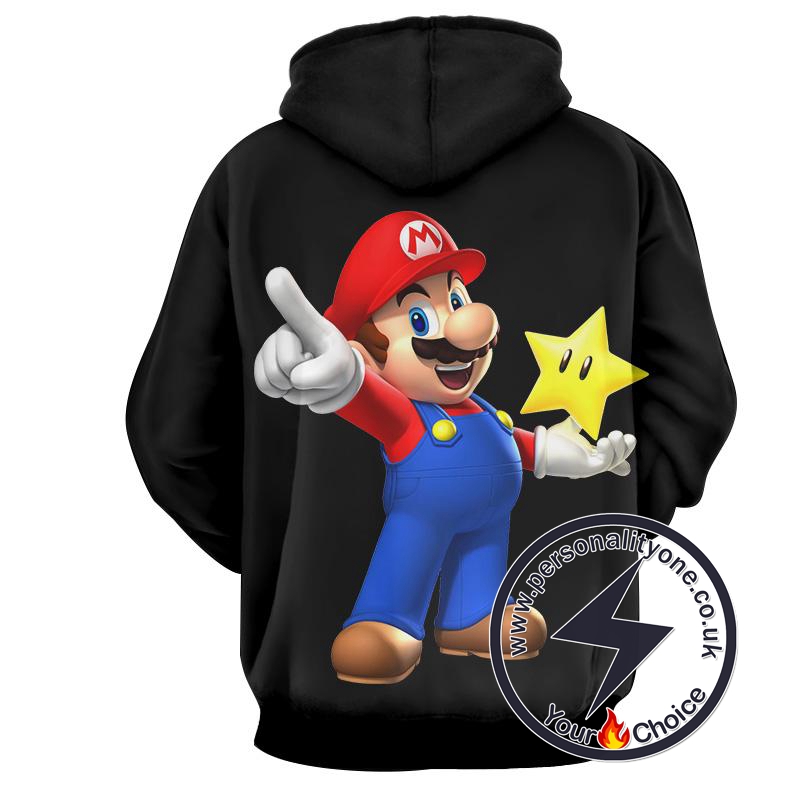 Super Mario - Super Mario Sweat Shirt - Super Mario Hoodies